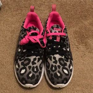 PUMA Cheetah Print Sneakers